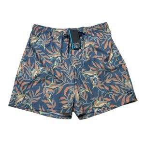 Salt Life SLX‎ Performance Swim Trunks Mens XL Quick Dry Anti-Rash Floral NEW